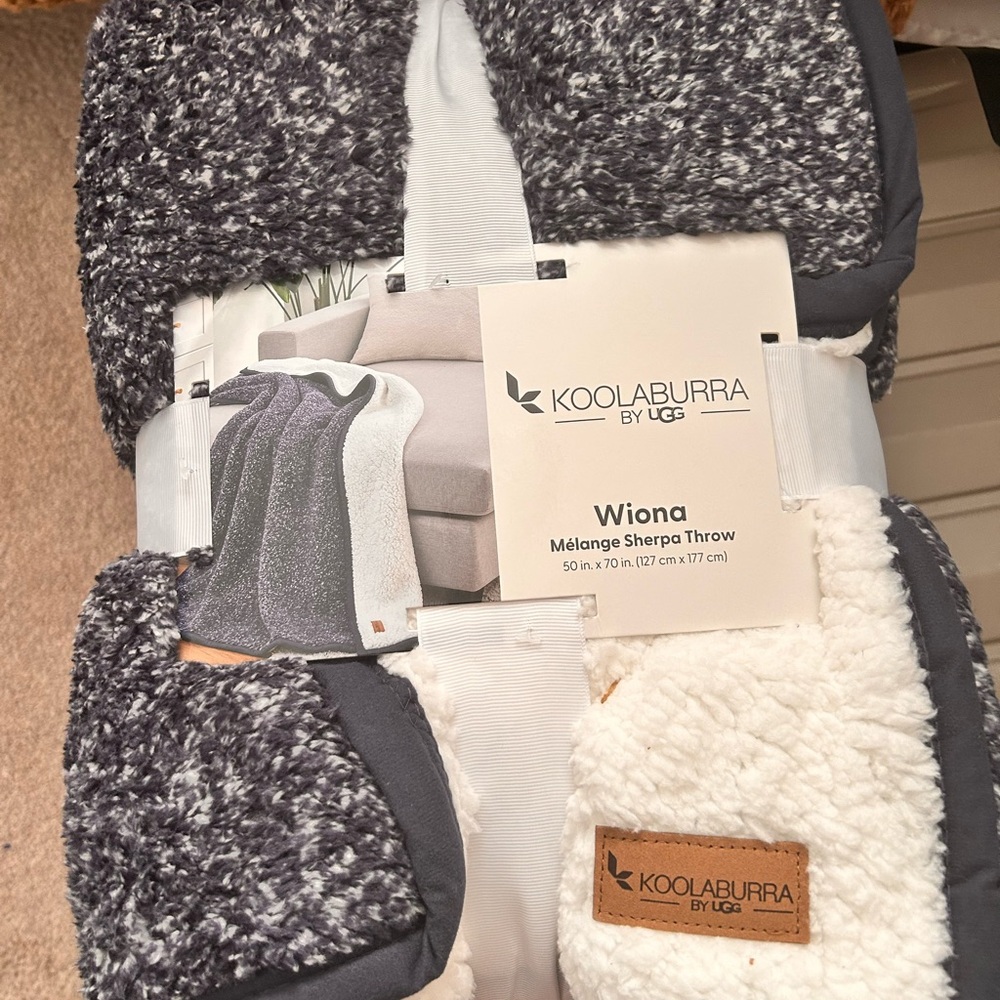 Koolaburra Mélange Sherpa Throw